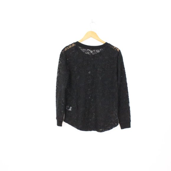 *Kismet Black Lace Long Sleeve - Picture 6 of 7